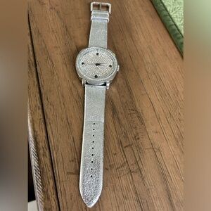 Joan Boyce Pave Crystal Watch